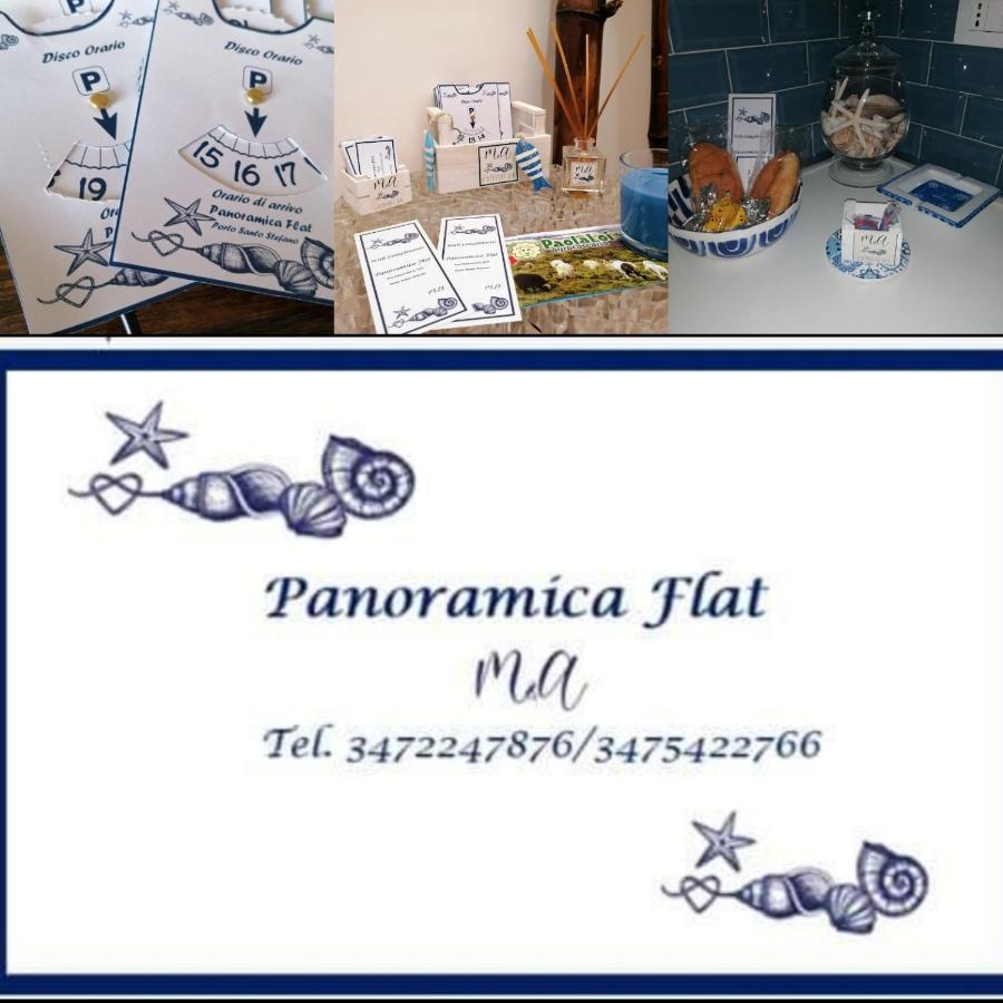Panoramica Flat Apartment Porto Santo Stefano  Luaran gambar